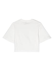 ETRO KIDS T-shirt met Pegaso-patroon - Wit