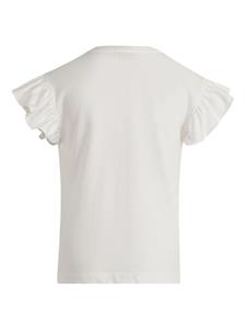ETRO KIDS T-shirt met ruchemouwen - Wit