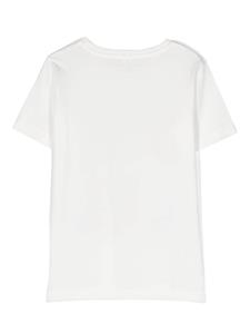 Stella McCartney Kids T-shirt met logoprint - Wit