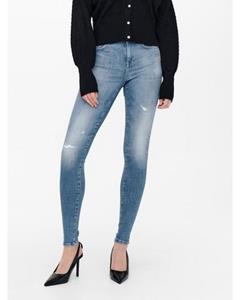 ONLY Skinny-fit-Jeans "ONLPOWER MID PUSH UP SK DEST DNM REA935"