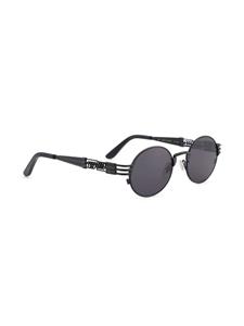 Jean Paul Gaultier The Black 55-3175 zonnebril met rond montuur - Zwart