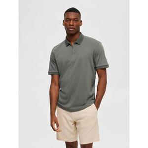 SELECTED HOMME Poloshirt SLHFAVE ZIP SS POLO NOOS