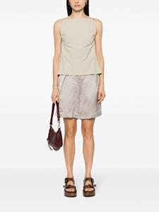Calvin Klein satin tailored shorts - Grijs