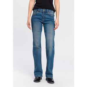 Arizona Bootcut-Jeans "Bund mit seitlichem Gummizugeinsatz"