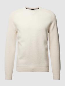 Boss Gebreide pullover met ribboorden, model 'Matero'