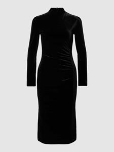 Armani Exchange Midi-jurk met plooien opzij