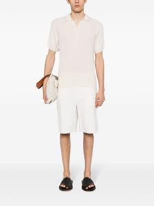 Laneus Katoenen poloshirt - Beige