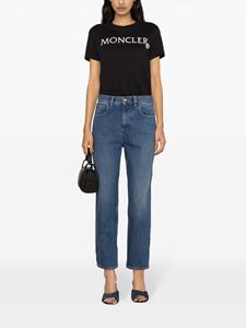Moncler mid-rise straight jeans - Blauw