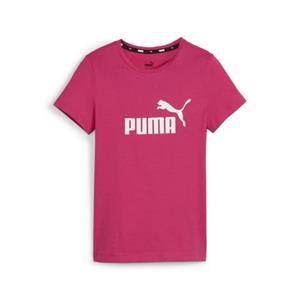 PUMA Essentials Logo T-Shirt Mädchen 48 - garnet rose