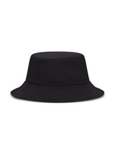 SPORT b. by agnès b. logo-embroidered reversible bucket hat - Zwart