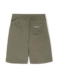 Golden Goose Kids Twill shorts - Groen