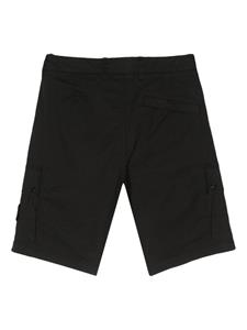 Stone Island Supima-cotton cargo shorts - Zwart