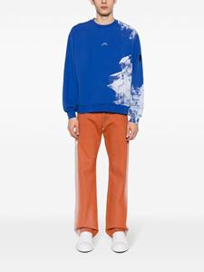 A-COLD-WALL* Katoenen sweater met print - Blauw