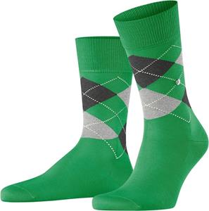 Burlington Manchester Socken Kariert Grün 7261