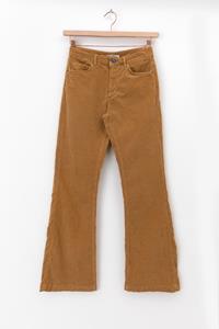 Sissy-Boy Lichtbruine Corduroy Flared Broek