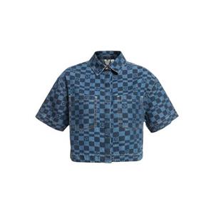 Roxy Jeans overhemd Blue Wave Club Printed