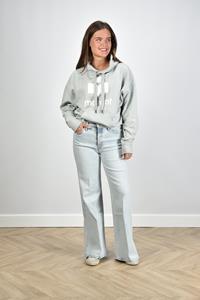 Mother high-rise jeans Tomcat Roller wijde pijpen blauw