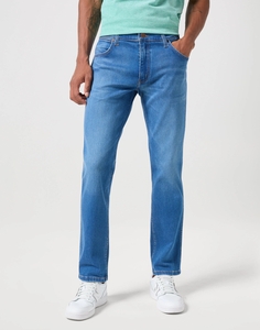 Wrangler Greensboro heren regular straight-fit jeans rustic