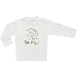 Jacky Shirt met lange mouwen BABY ON TOUR uit white