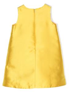 Hucklebones London Midi-jurk met strikdetail - Geel