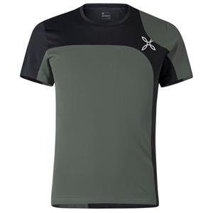 Montura  Outdoor Style T-Shirt - Sportshirt, olijfgroen/grijs