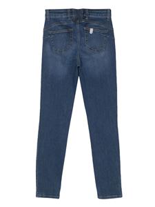 LIU JO Mid waist skinny jeans - Blauw