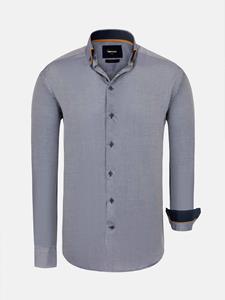 WAM Denim Braxton Regular Fit Grey Overhemd-