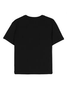 Pinko Kids T-shirt verfraaid met kristallen - Zwart