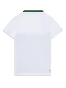 Lacoste two-tone striped T-shirt - Wit