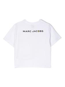 Marc Jacobs Kids T-shirt met tekst - Wit