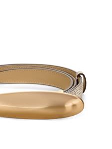 Cult Gaia Fiore leren riem - Beige