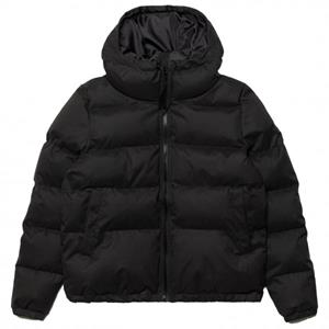 Selfhood  Women's Hooded Puffer Jacket - Lange jas, zwart