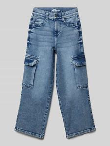 S.Oliver RED LABEL Regular fit jeans met cargozakken