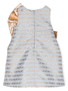 Hucklebones London Midi-jurk met strikdetail - Blauw