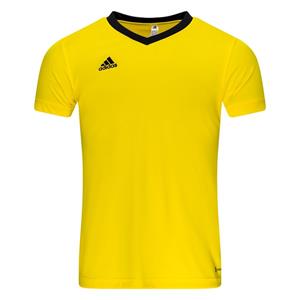 Adidas Trainingsshirt Entrada 22 - Geel/Zwart Dames