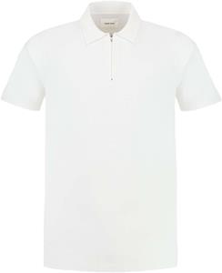 Pure Path Regular fit polo ss knitwear off white