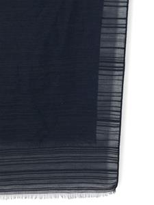 Paul Smith Shadow Stripe scarf - Blauw