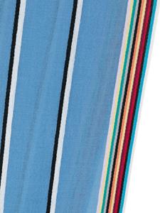 Paul Smith Artist Stripe wool-cashmere scarf - Blauw