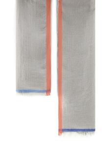 Woolrich Sjaal met contrasterende streep - Grijs