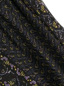 ISABEL MARANT Luana sjaal met abstracte print - Zwart
