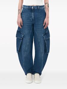 JW Anderson Jeans met toelopende pijpen - Blauw