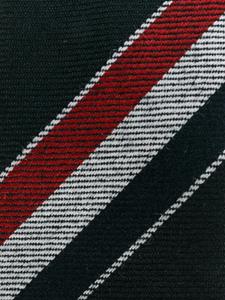 Thom Browne classic tie with engineered stripes - Blauw