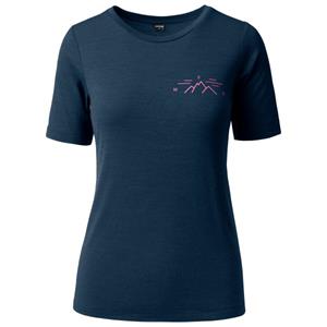 Martini  Women's Trektech Shirt - Merinoshirt, blauw
