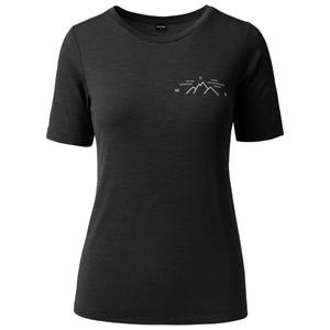 Martini  Women's Trektech Shirt - Merinoshirt, zwart