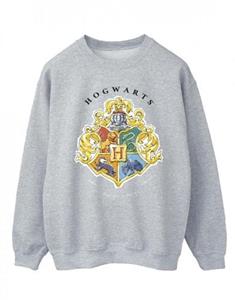 Harry Potter Mens Hogwarts School Emblem Cotton Sweatshirt