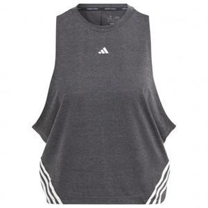 Adidas  Women's Icons 3-Stripes CR Tee - Tanktop, grijs