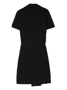 Lacoste Tweed mini-jurk - Zwart