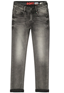 Vingino Jongens jeans super soft skinny fit amos dark grey vintage