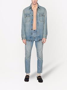 Gucci Jeans met toelopende pijpen - Blauw