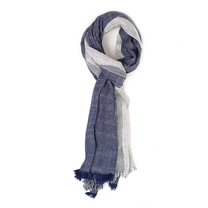 Tresanti Carola | scarf with gradient | navy